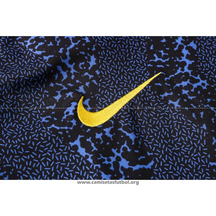 Chandal del Inter Milan Manga Corta 2020/2021 Azul y Negro